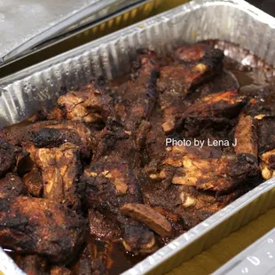 Jerk Chicken Full Pan Catering Order ($110)