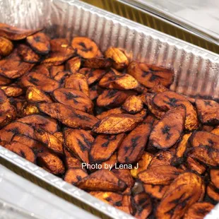 Fried Plantains Full Pan Catering Order ($82)