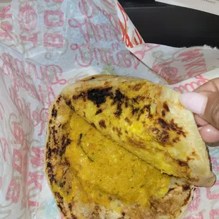 Tortilla not doubles.  Concept error here!