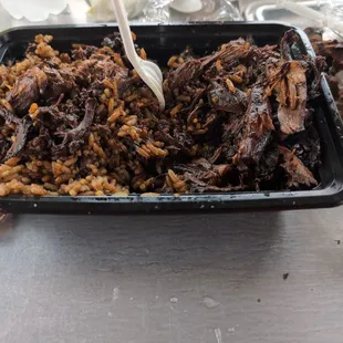 Small Brown Stew Chicken