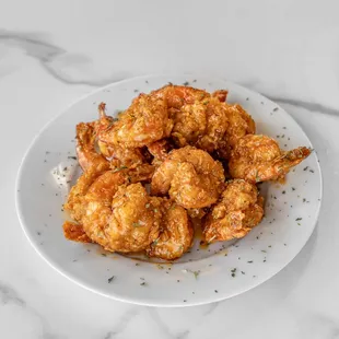 Hot and Honey Fried Shrimp