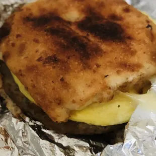 Breakfast Sandwich (up close)