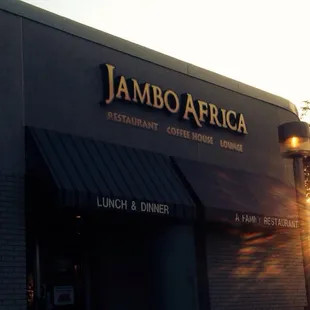 the outside of the restaurant