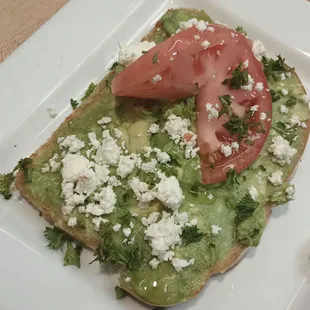 Avocado Toast served on bread of your choice (gluten free available)