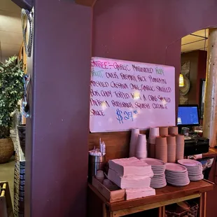 Special garlic ruby trout