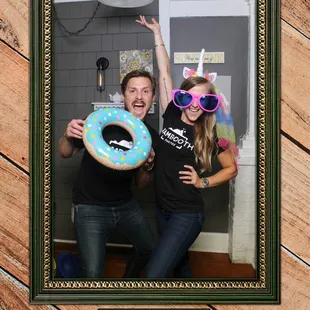 Brandon &amp; Jen Owners/Booth Attendants