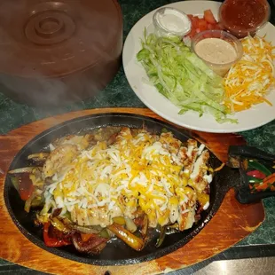 They are known for the bbq but I love the fajitas, it comes with a spicy ranch that is my favorite!