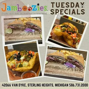 Tuesday food specials