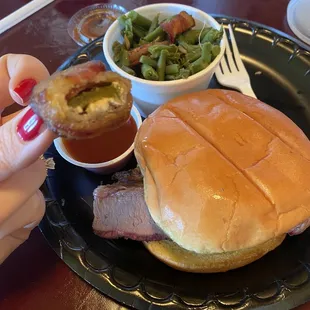 Don't miss the Bacon wrapped Jalapeños!