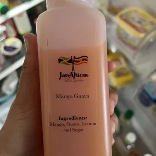 Home made Mango Guava juice