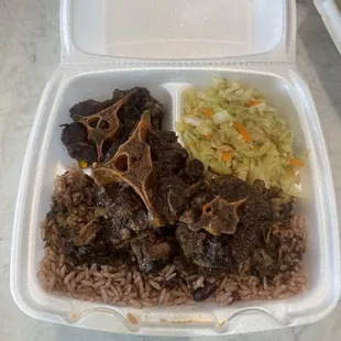 Small oxtail plate