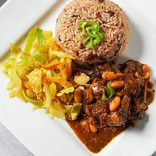 Stew Oxtail with beans