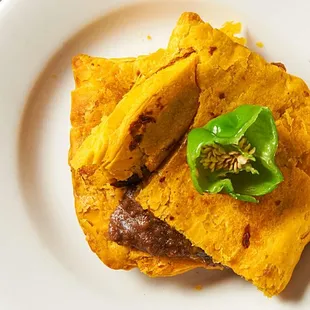 Jamaican beef patty mild, spicy or try our chicken patties