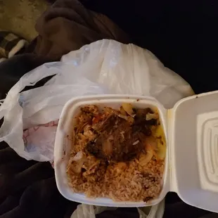 3 tiny pieces of chicken for $7