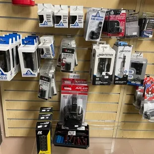 STORE INTERIOR- AR PARTS KITS AND ACCESSORIES