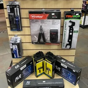 STORE INTERIOR- AR RIFLE TOOLS