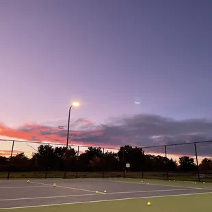 Tennis and Pickle Ball with friends