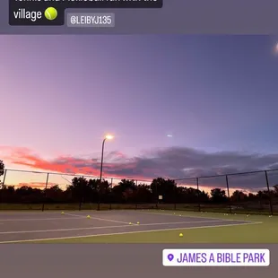 Tennis and Pickle Ball with friends