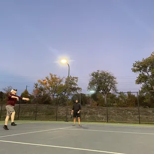 Tennis and Pickle Ball with friends