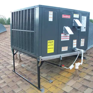 Installation of a Goodman unit