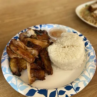 Bbq chicken meal