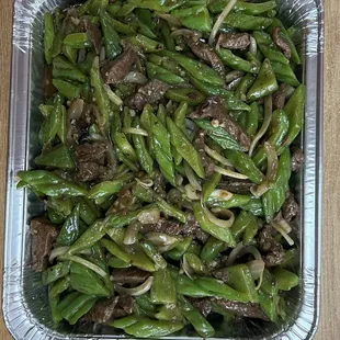 Beef with Ampalaya (Bitter Melon)