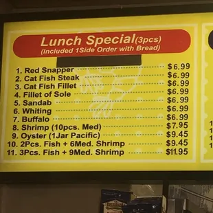 Lunch Special