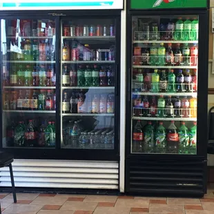 Drink soda?  Many choices to choose from and they all also carry 2 liter as well.  Drink at your own risk (too much sugar).