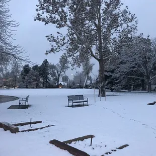 No horseshoes today!