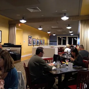 Upstairs dining area