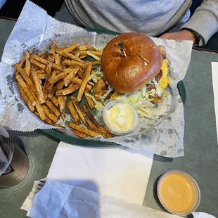 The build a burger..