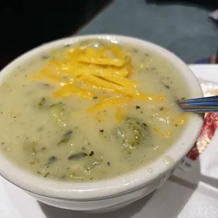 Cheddar Broccoli soup