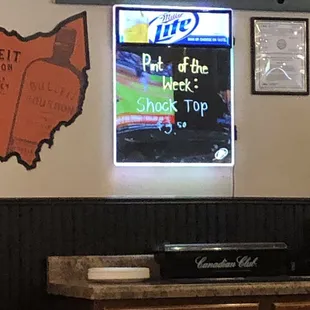 Pint of the week. Shock top. $3.25