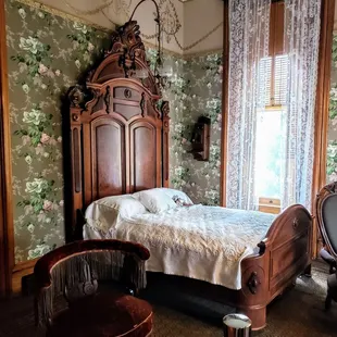 Bedroom at James Whitcomb Riley Museum Home &amp; Visitor Center