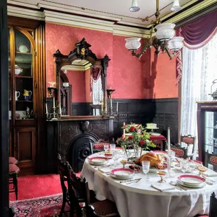 Dining Room at James Whitcomb Riley Museum Home &amp; Visitor Center