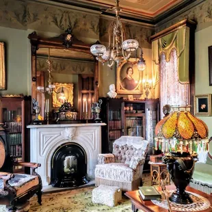 Den at James Whitcomb Riley Museum Home &amp; Visitor Center