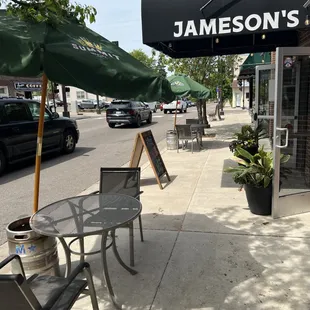 the outside of jamesons irish bar