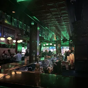people sitting at the bar
