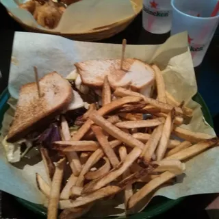 Warm Chicken, Apple & Brie Sandwich