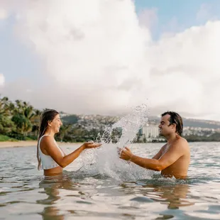 Couples adventure session at the beach!