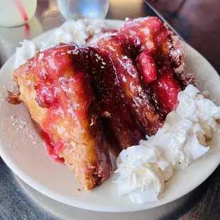 Deep-Fried Strawberry French Toast Special