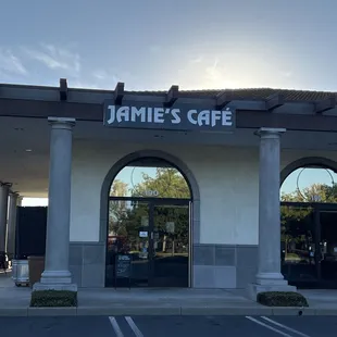 Front Entrance and Signage