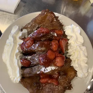 Deep-Fried Strawberry French Toast Special