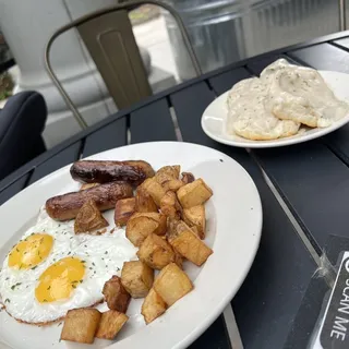 Granny's Biscuits and Homemade Country Gravy