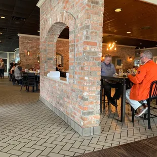 a man sitting at a table