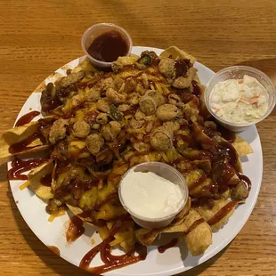 BBQ Nachos - Hell Yessss!