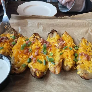 Giant Loaded Potato Skins