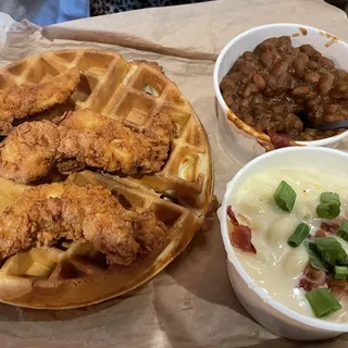 Arkansas Chicken and Waffles