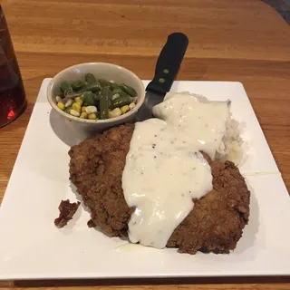 Hand-Breaded Country Fried Steak