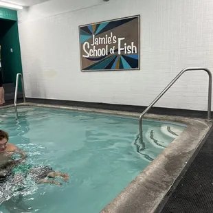 Year round indoor pool!